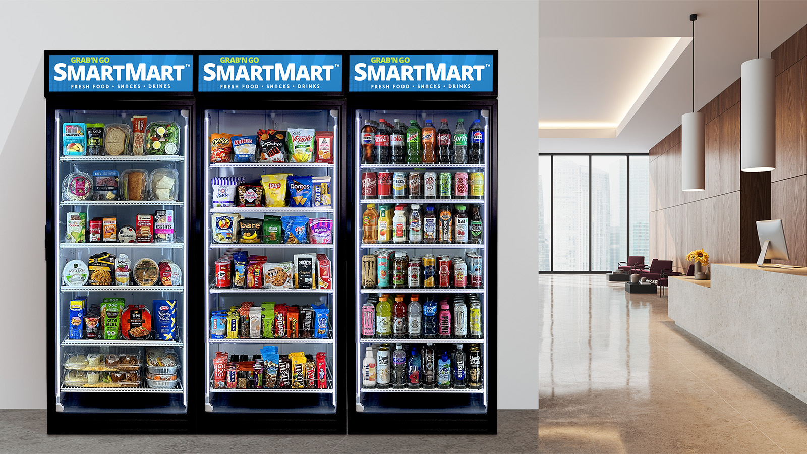 PriddiSmart vending services at hotel property